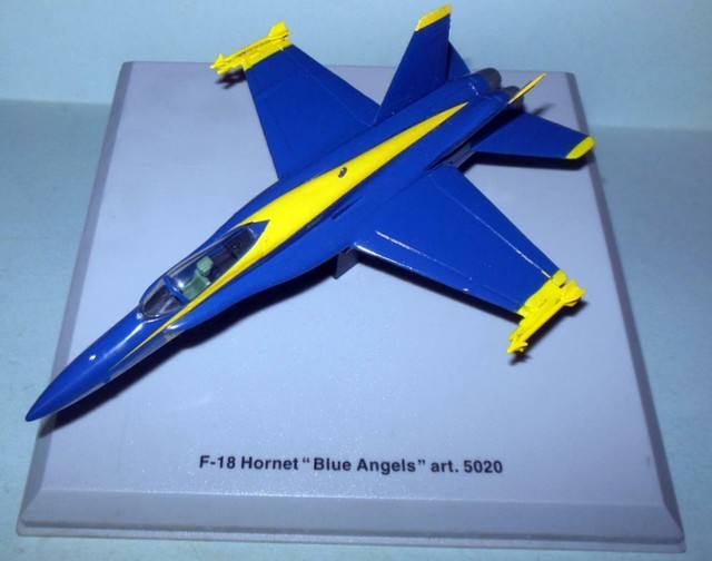 blue angels diecast plane