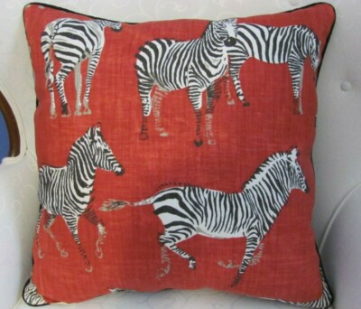 zebra pillow covers