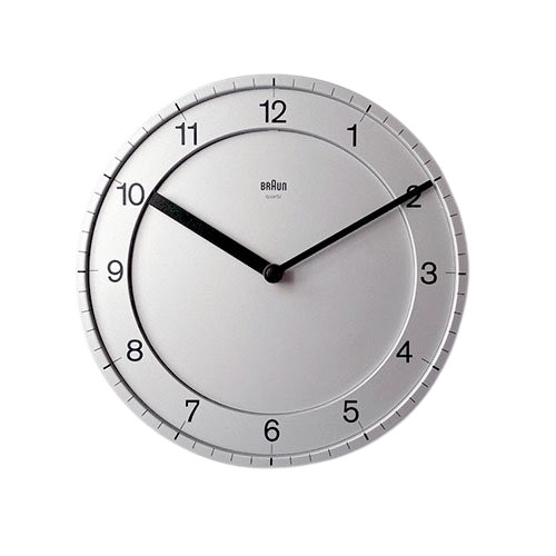 Braun ABW31 Wall Clock Designed by Dietrich Lubs Made in 1987 Germany