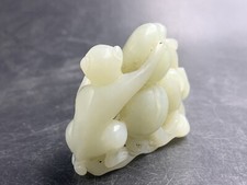 复古原始玉石古董中国雕塑、雕像| eBay