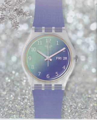 2019 Schmuck Werbung Ausschnitte Original Seite SWATCH UHR