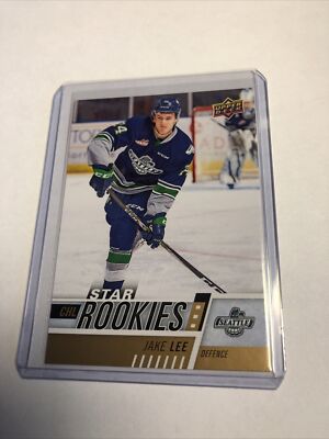 2017-18 UD CHL Star Rookies Jake Lee #312 Rookie SP