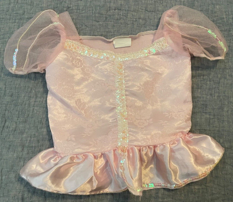 Girls Dress up princess top one size 3+ Pink