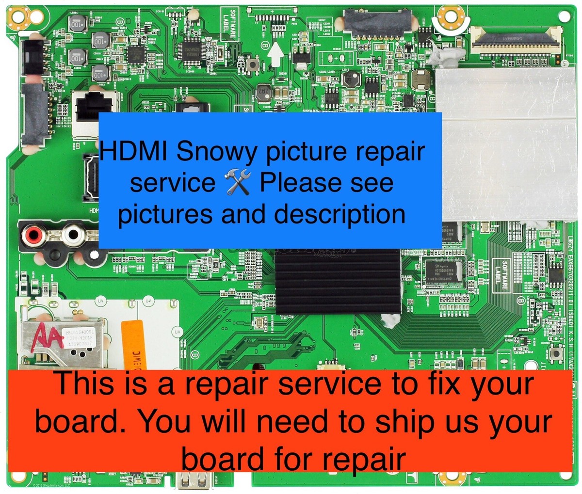 Repair 🛠 Service For LG 55UF6430-UB 49UF6430-UB,EAX66703203