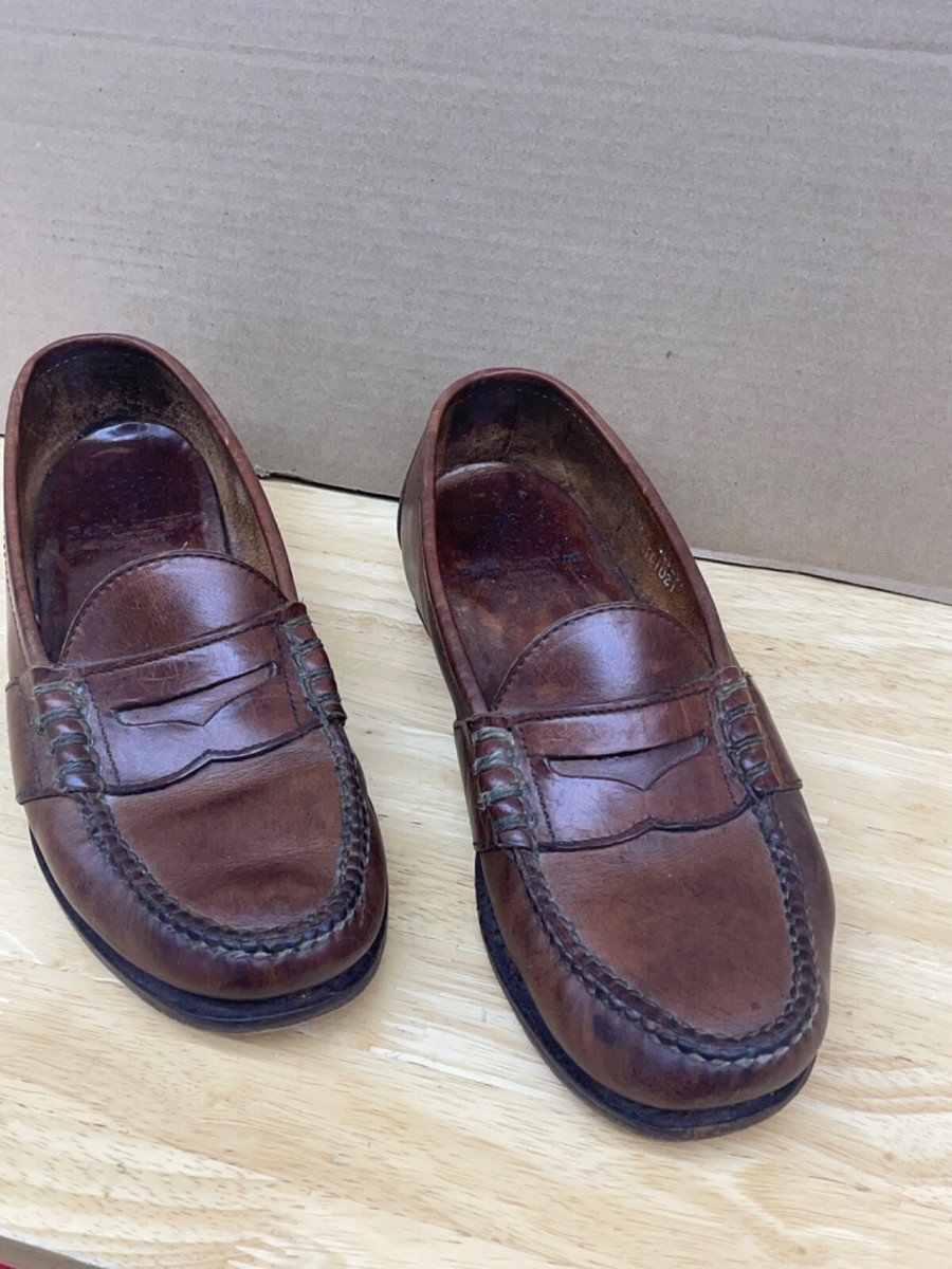 Ralph Lauren Vintage Mens Penny Loafers 9 1/2 D good