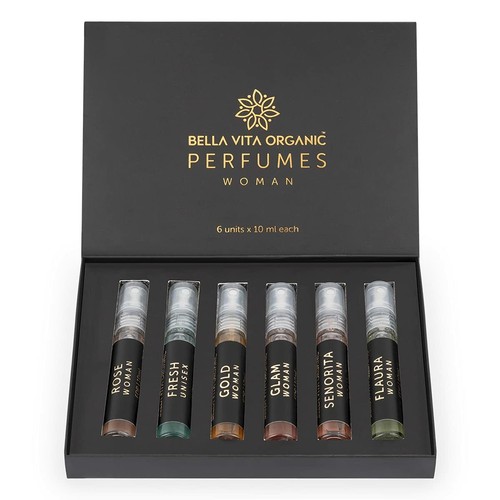 Bella Vita Organic Woman Perfume Gift Set for Women 6x10 ml Perfumes BEST  GFT | eBay