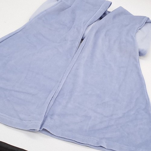 Aerie Hose Damen mittel ECHT besessen Velour hoch tailliert Flare Monaco blau M - Bild 3 von 8