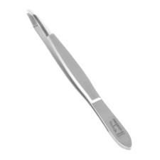 TopInox Stainless Steel Slanted Tweezers Niegeloh Solingen 11138