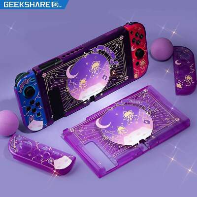 【美品】❗️Nintendo Switch GeekShare Nintendo Switch Protective Case Slim Soft