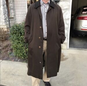 burberry vintage trench coat mens