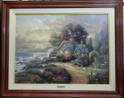 Thomas Kinkade A New Day Dawning Romance of the Sea Rare Gallery Proof 462/990