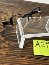 Ray-Ban RB4139-785/8G Women's Blue Beige Oversized Rectangle Eyeglasses Frame