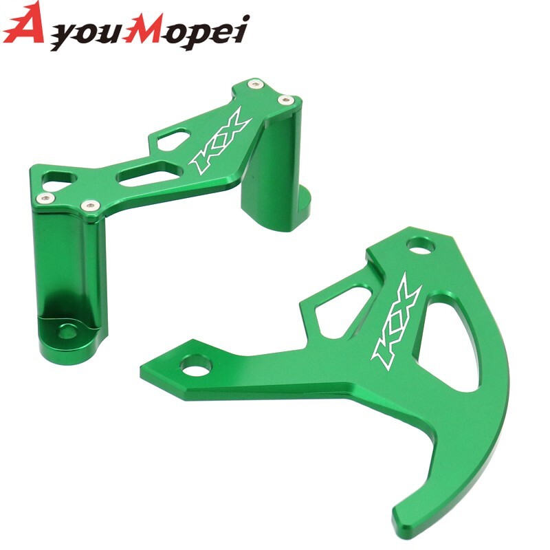 For Kawasaki KX450/F KX250/F Rear Brake Caliper Brake Disc Guard Cover Protector