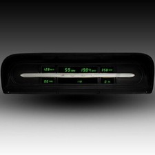 1967-1972 Ford Truck Led Direct Replacement Gauge Cluster Green Leds