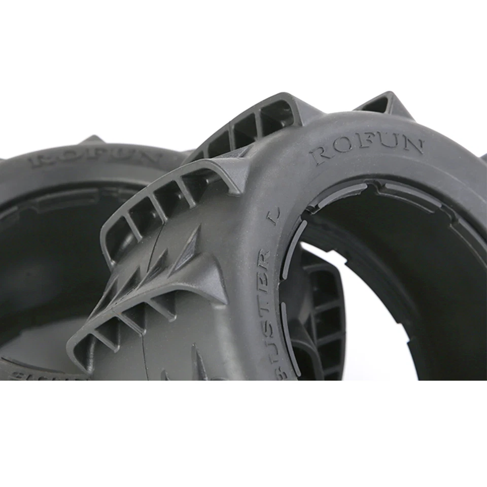 2pcs 185x80mm Hintere Wüsten-Sand Offroad-Reifen Gummi für 1:5 HPI Rovan Baja 5B - Bild 4 von 4