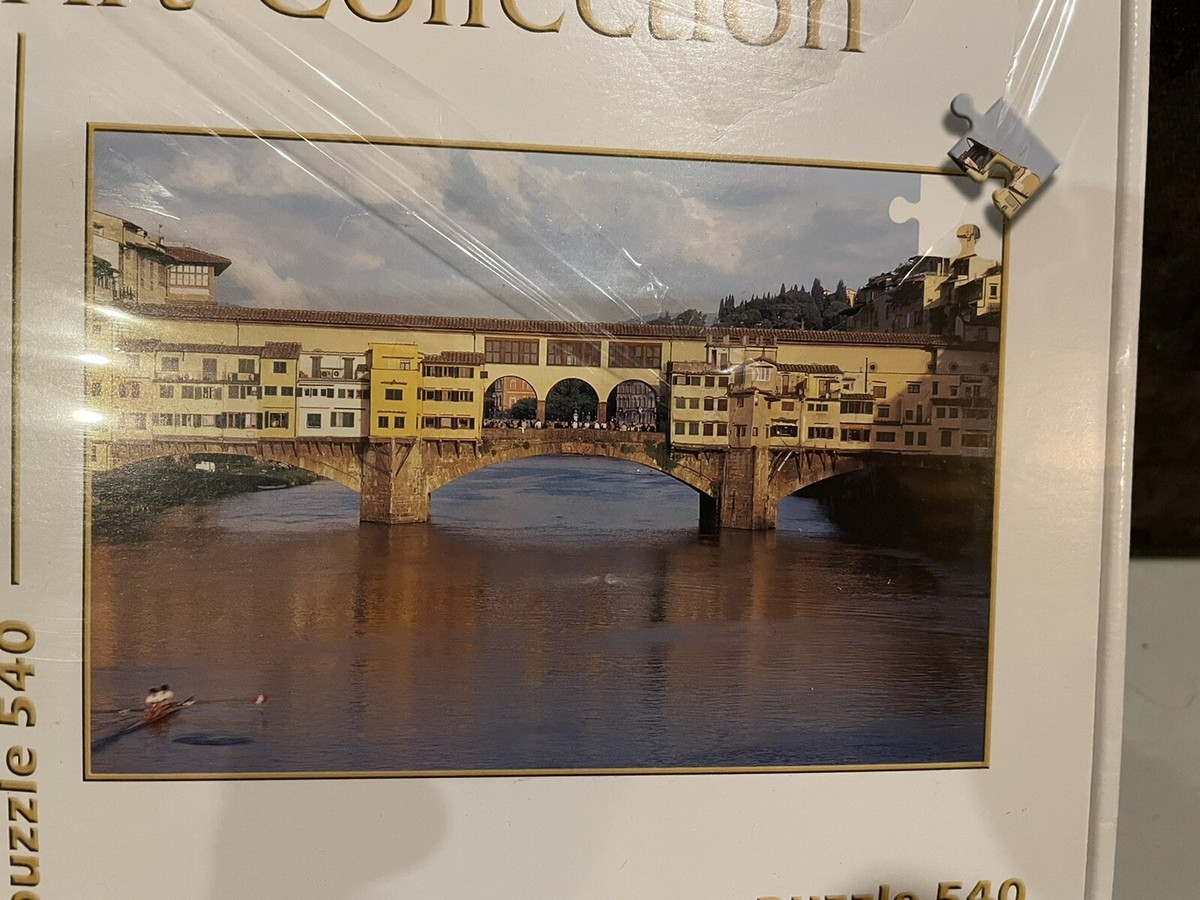 Art Collection 540 Piece Puzzle Firenze Ponte Vecchio | eBay