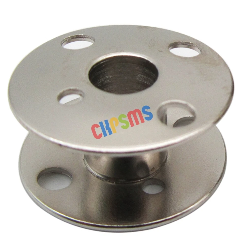 10 PIEZAS BOBINAS DE METAL PARA MÁQUINA DE COSER SINGER 201K/99K/66K/185K/401/411G/300 Foto 4 de 4