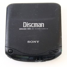 Tragbarer CD Player Sony Discman D-131 Gebraucht Funktionsfähig Schwarz