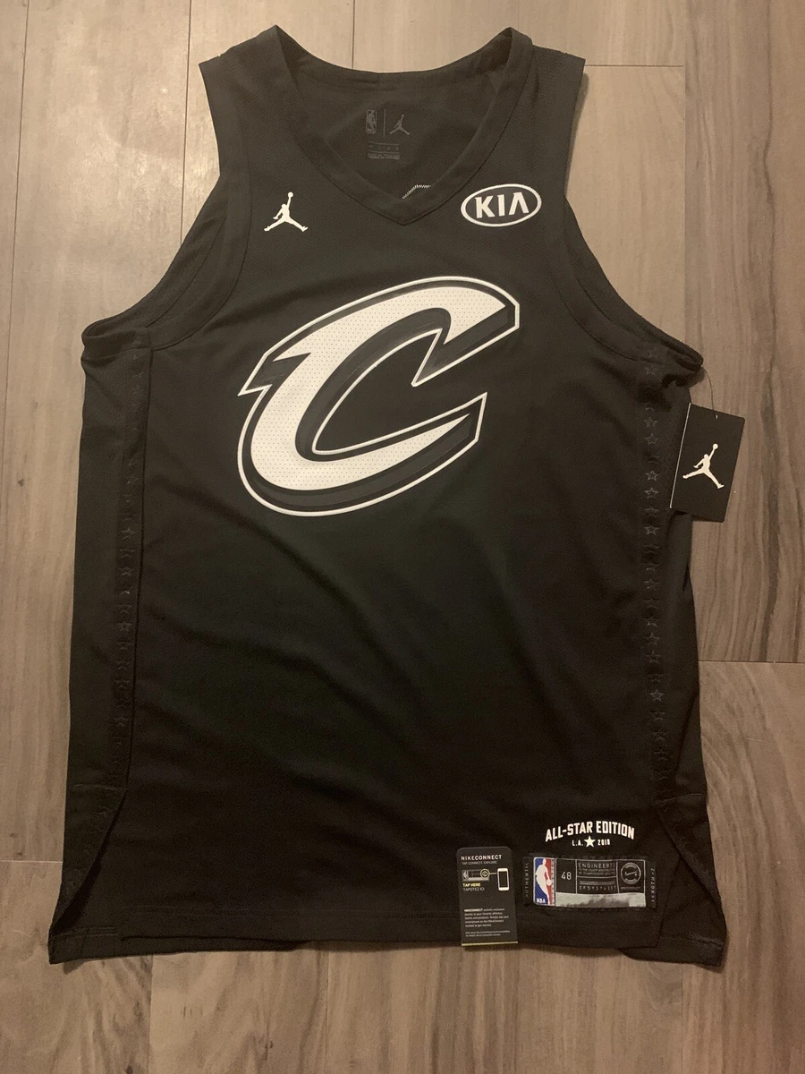 Jordan Lebron James 2018 All Star Game Men's Jersey Black-White 928867-010  