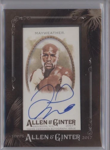 2017 Topps Allen & Ginter - Floyd Mayweather Jr. #MA-FM