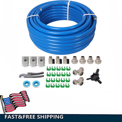 3/4'' 100FT Compressed Air Line Kit PEX-AL-PEX Tubing 175 PSI Air Piping System
