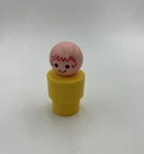 Vintage 1974 Fisher Price Little People Yellow Big Chunky Jumbo Figure