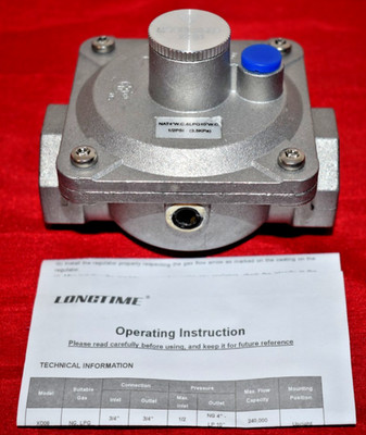 12189711 GAS REGULATOR RV48CL Replacement 12189711 for Fagor and others
