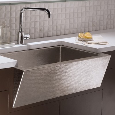 Native Trails CPK590 Zuma Copper Kitchen Sink Brushed Nickel
