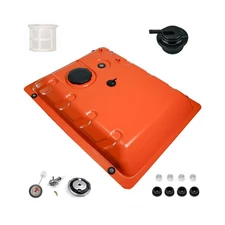 JMCHstore OEM Metal Generator Gas Fuel Tank for Generac GP5500 GP6500 RS5500 ...