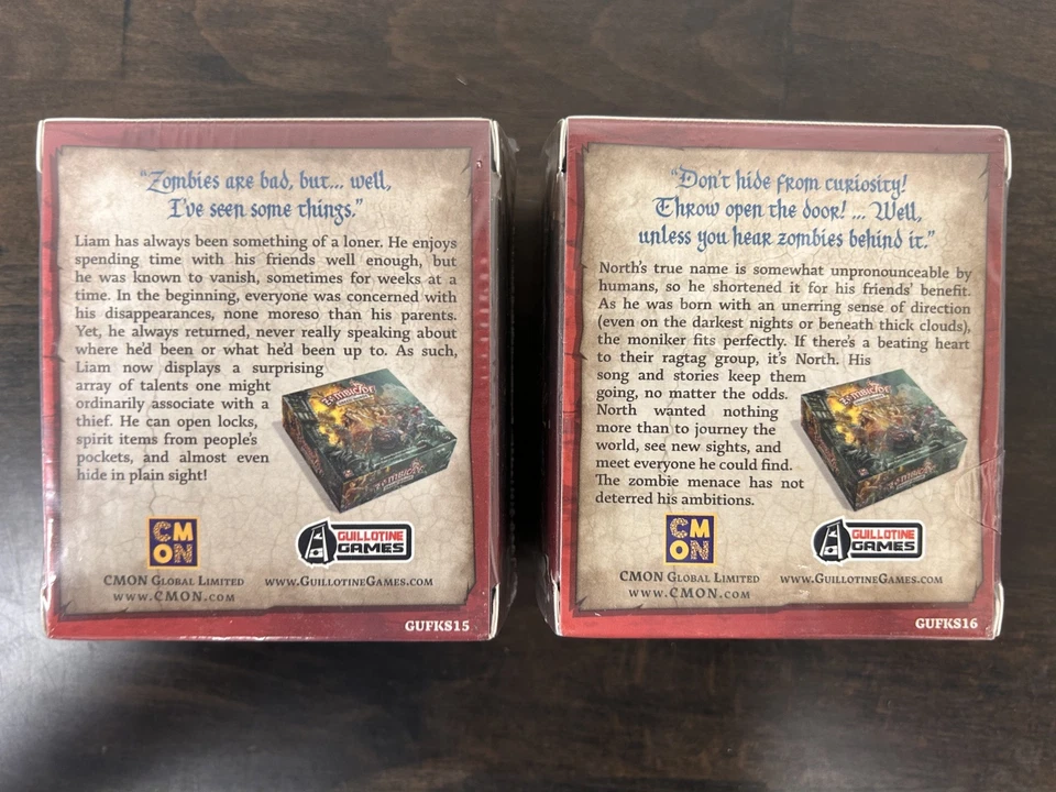 CMON - Zombicide: Green Horde – Liam & North the Halfling Minis - NEW IN SHRINK! - Image 2 of 2