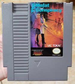 Mafat Conspiracy - Nintendo NES - CIB Complete Partial Shrink - Nice