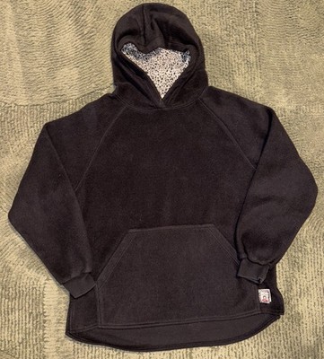 American Girl Black Fleece Hooded Sweatshirt  Amelia  Girls Hoodie Size Large