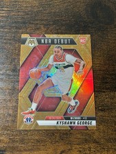2024-25 Panini Mosaic NBA Debut Honeycomb Mosaic Prizm Kyshawn George #256 RC