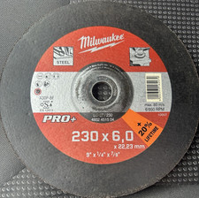 Milwaukee PRO+ 4932 4515 04 Grinding Wheel Set 230mm A30P-BF Steel, 10 Pack
