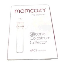 MomCozy Silicone Colostrum Collector 6 Count