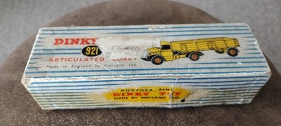DINKY TOYS NO.921 Sattelzug (original/verpackt), 50er Jahre, einige Gebrauchsspuren