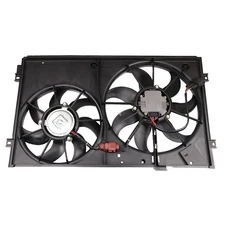 PICKOOR Radiator Condenser Cooling Fan Assembly For 2009-2013 Volkswagen Jetta