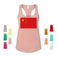 China Flag patriotism heritage pride symbol identity nation red Women's Tank