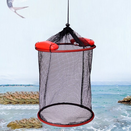 Cestino Galleggiante Esca Secchio Pesce Amichevole Nylon Materiale Antiodore - Foto 23 di 59
