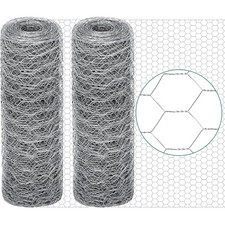 12 in X 200 ft Chicken Wire Fencing Metal Floral Chicken Wire Mesh for Crafts... 0.35 per foot