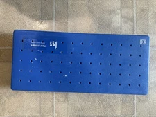 Sterilization Plastic Tray With Silicone Matting Case With Instruments