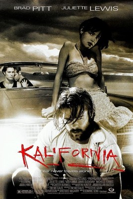 Kalifornia 1993 1 Filmplakat Kunstdruck Fan Illustration gerahmt kreativ modern