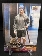 Ty Mueller 2025-26 Upper Deck Series 2 UD Canvas Young Guns #C-224 Canucks