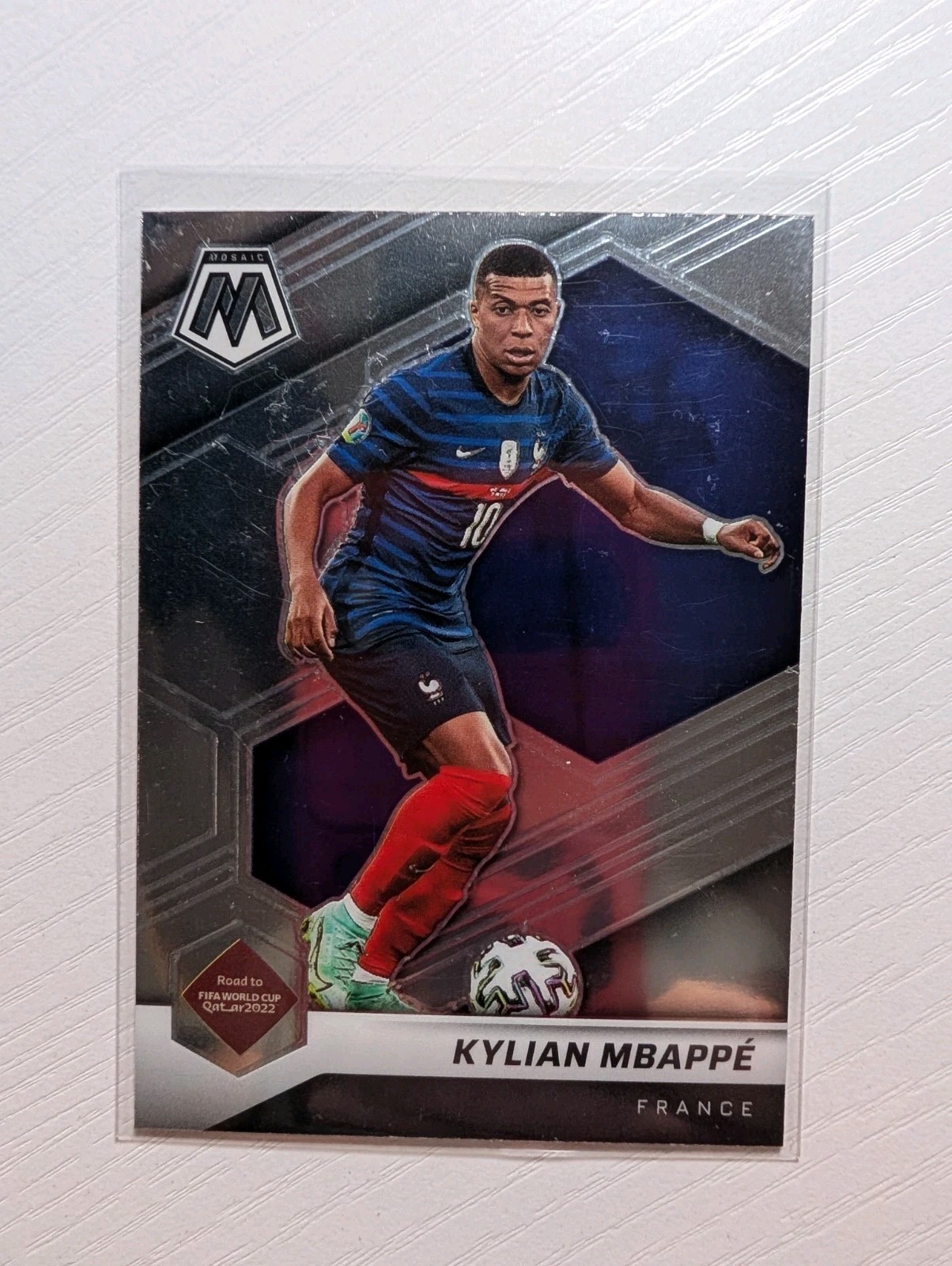 Kylian Mbappe 2021-22 Panini Mosaic FIFA Road To World Cup #6