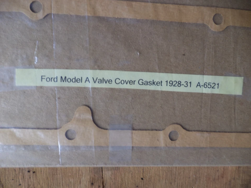 Junta de tapa de válvula Ford modelo A nuevo stock antiguo. Foto 2 de 2