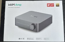 WiiM Amp: Multiroom Streaming Amplifier | Compatible with AirPlay, | Silver