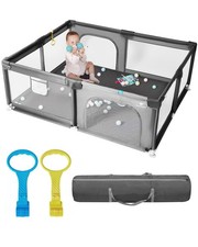 Baby Playpen Foldable, 51 X 51 X27IN USA 