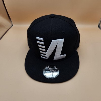 Nipsey Hussle Victory Lap Hat Cap Fitted Mens 7 3/8 Black Headgear