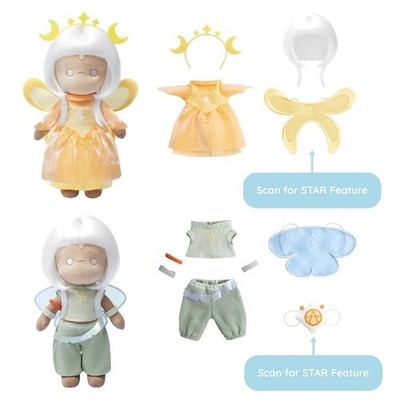 Sky Children of the Light Sky x AURORA 1 Doll Plush with 2 Outfits