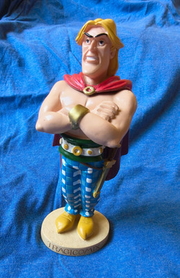 Tragicomix, Plastoy Asterix und Obelix Figuren, Herstelldatum 2000 bis 2003